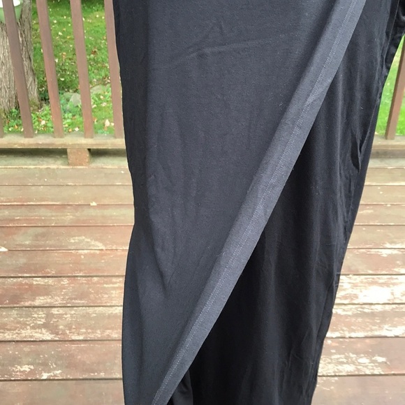 NWT! Eileen Fisher S/P black crew neck float dress - Picture 3 of 8
